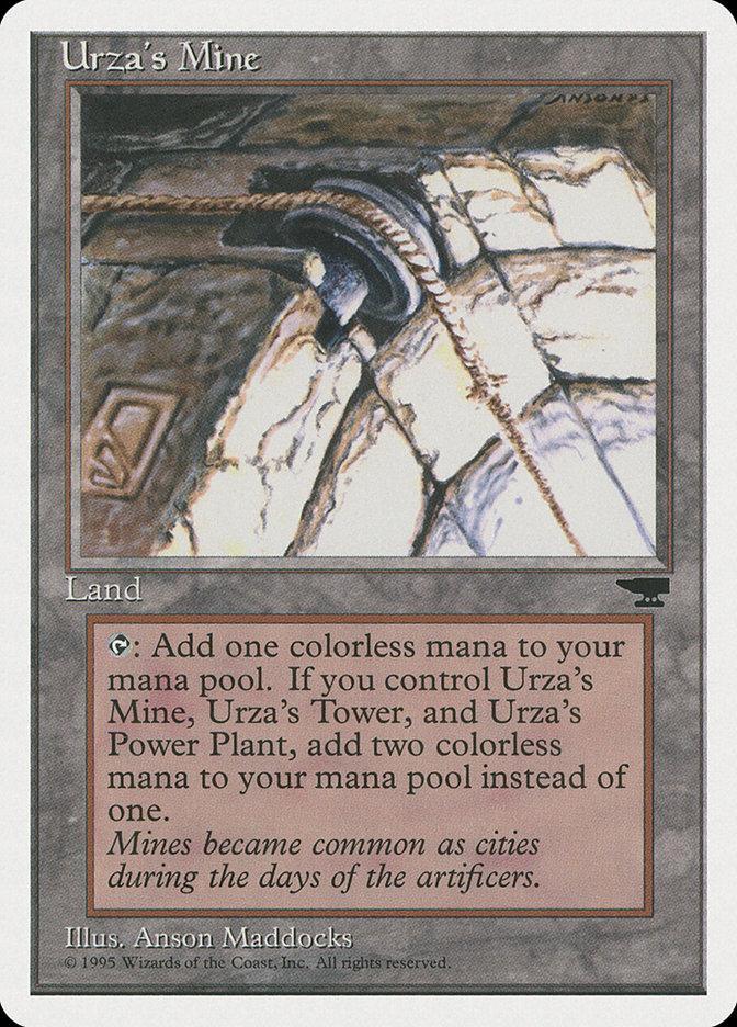 Urza's Mine (Pulley Embedded in Stone) [Chronicles] - La Boîte Mystère ( The Mystery Box)