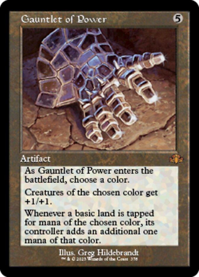Gauntlet of Power (Retro) [Dominaria Remastered] - La Boîte Mystère ( The Mystery Box)