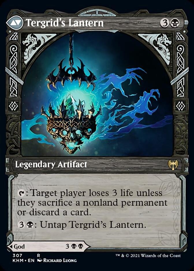 Tergrid, God of Fright // Tergrid's Lantern (Showcase) [Kaldheim] - La Boîte Mystère ( The Mystery Box)