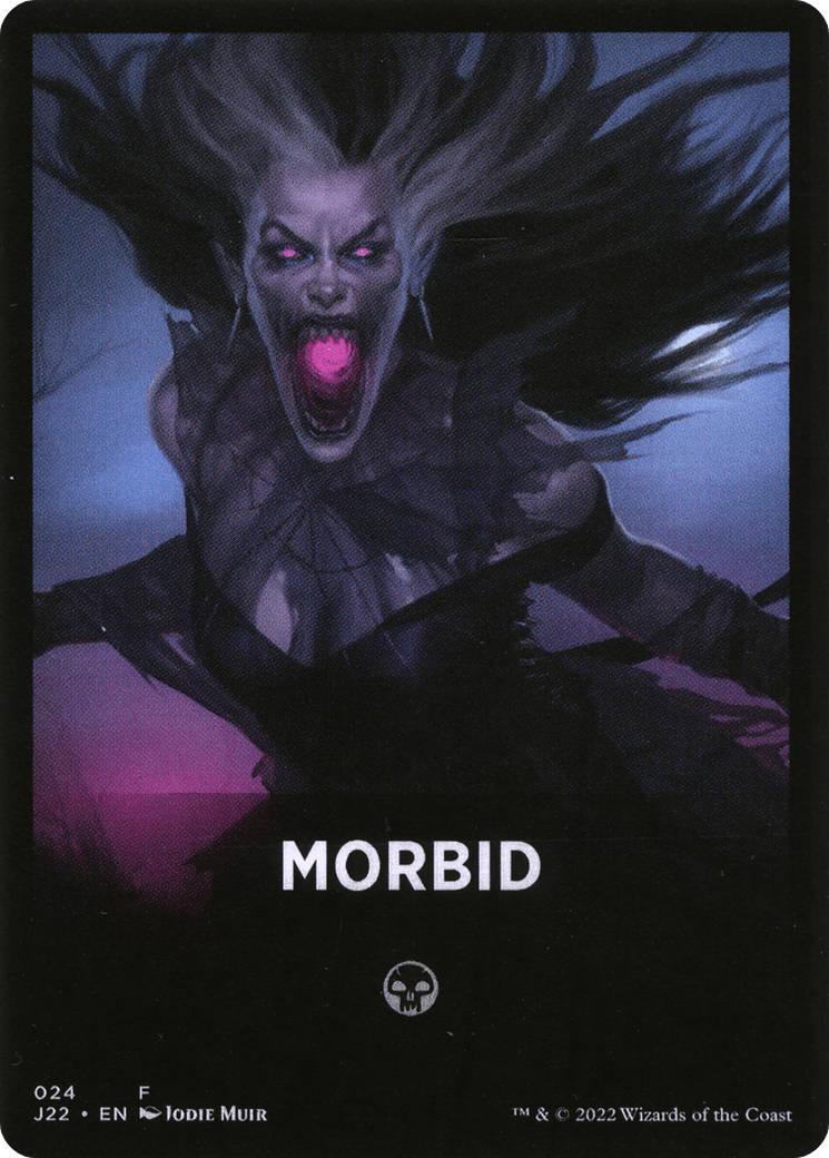 Morbid Theme Card [Jumpstart 2022 Front Cards] - La Boîte Mystère ( The Mystery Box)