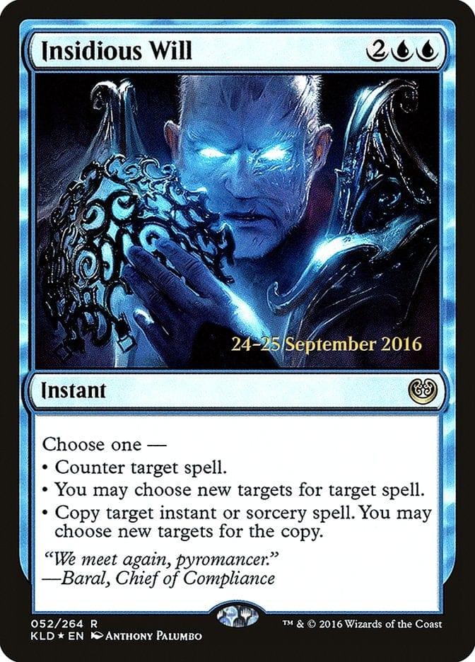 Insidious Will [Kaladesh Prerelease Promos] - La Boîte Mystère ( The Mystery Box)