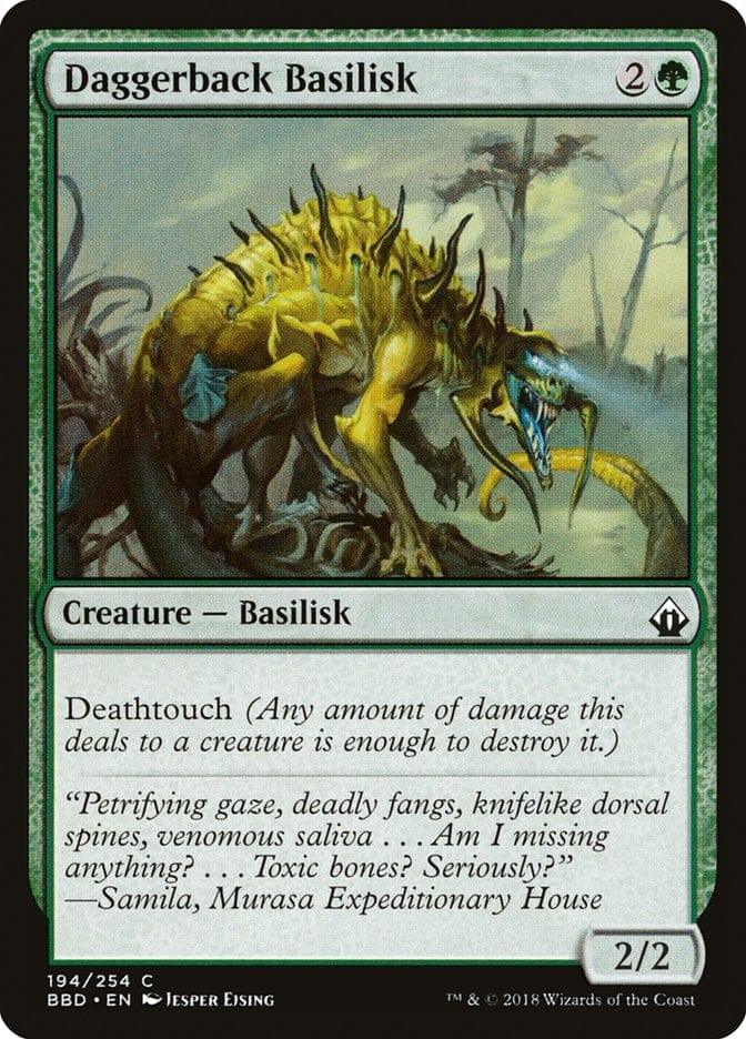 Daggerback Basilisk [Battlebond] - La Boîte Mystère ( The Mystery Box)