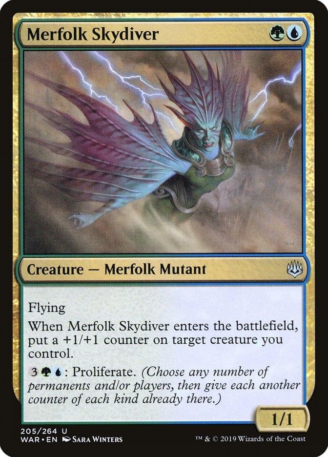 Merfolk Skydiver [War of the Spark] - La Boîte Mystère ( The Mystery Box)
