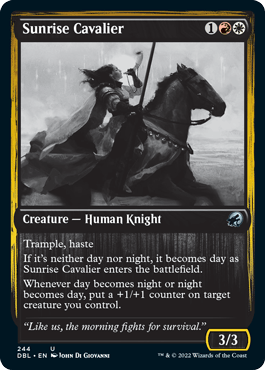 Sunrise Cavalier [Innistrad: Double Feature] - La Boîte Mystère ( The Mystery Box)