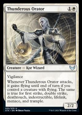 Thunderous Orator [Strixhaven: School of Mages] - La Boîte Mystère ( The Mystery Box)