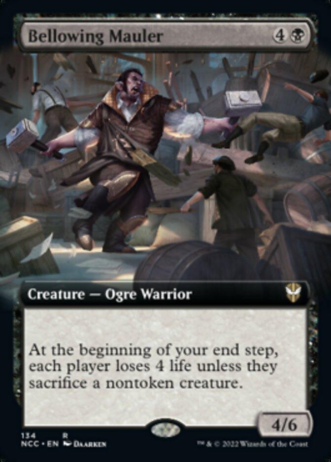 Bellowing Mauler (Extended Art) [Streets of New Capenna Commander] - La Boîte Mystère ( The Mystery Box)