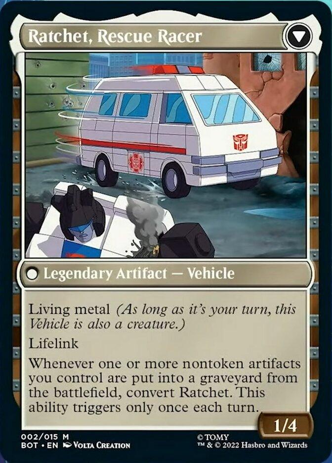Ratchet, Field Medic // Ratchet, Rescue Racer [Universes Beyond: Transformers] - La Boîte Mystère ( The Mystery Box)