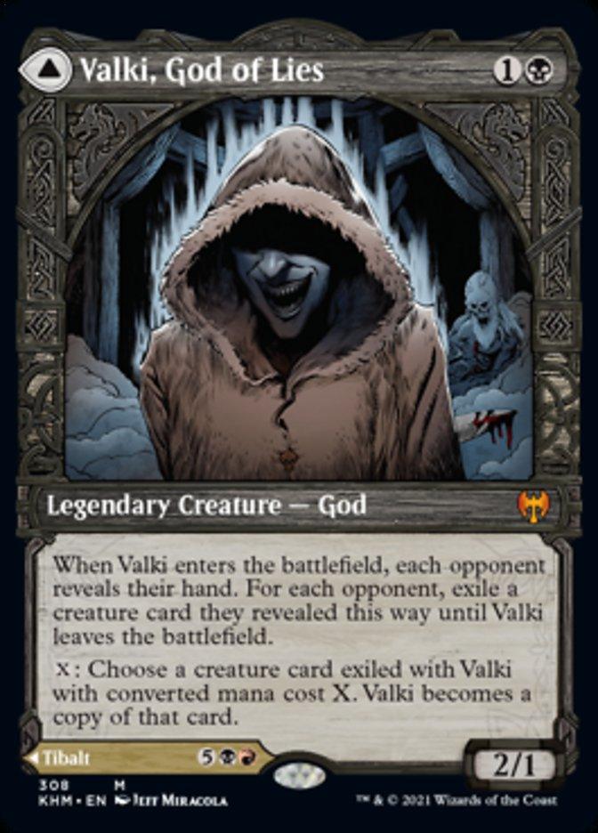 Valki, God of Lies // Tibalt, Cosmic Impostor (Showcase) [Kaldheim] - La Boîte Mystère ( The Mystery Box)