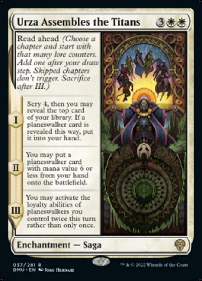 Urza Assembles the Titans [Dominaria United] - La Boîte Mystère ( The Mystery Box)