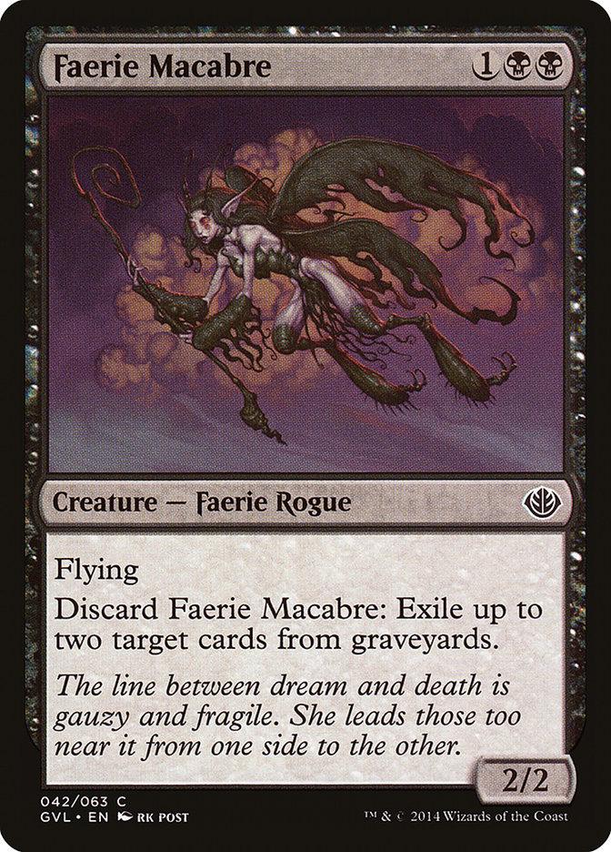 Faerie Macabre (Garruk vs. Liliana) [Duel Decks Anthology] - La Boîte Mystère ( The Mystery Box)