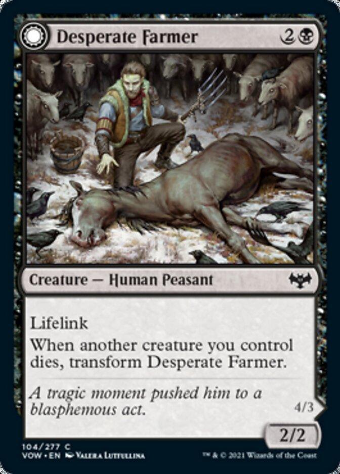 Desperate Farmer // Depraved Harvester [Innistrad: Crimson Vow] - La Boîte Mystère ( The Mystery Box)