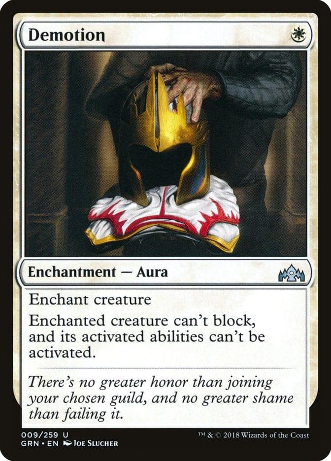 Demotion [Guilds of Ravnica] - La Boîte Mystère ( The Mystery Box)