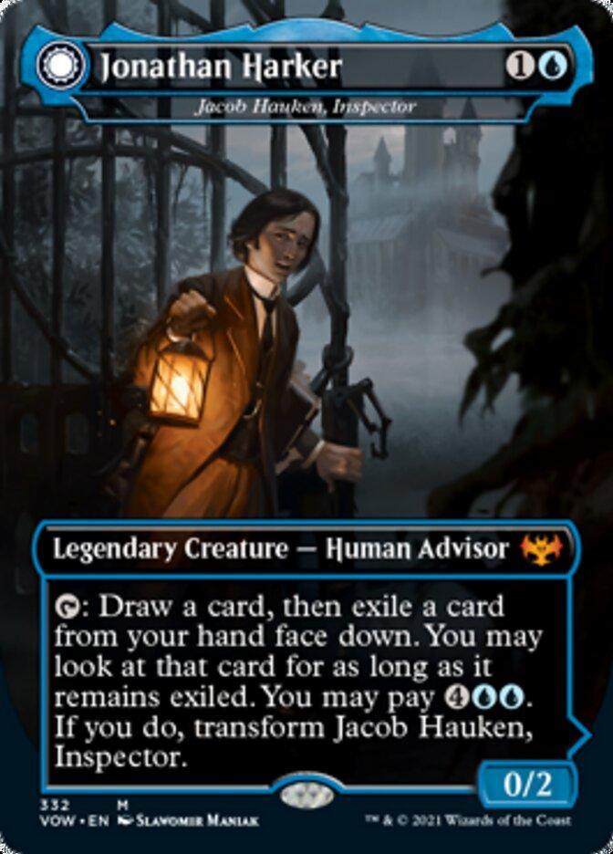 Jacob Hauken, Inspector // Hauken's Insight - Jonathan Harker // Harker's Obsessive Inquiry [Innistrad: Crimson Vow] - La Boîte Mystère ( The Mystery Box)