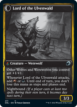 Kessig Naturalist // Lord of the Ulvenwald [Innistrad: Double Feature] - La Boîte Mystère ( The Mystery Box)