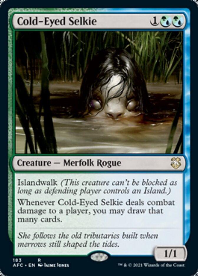 Cold-Eyed Selkie [Dungeons & Dragons: Adventures in the Forgotten Realms Commander] - La Boîte Mystère ( The Mystery Box)