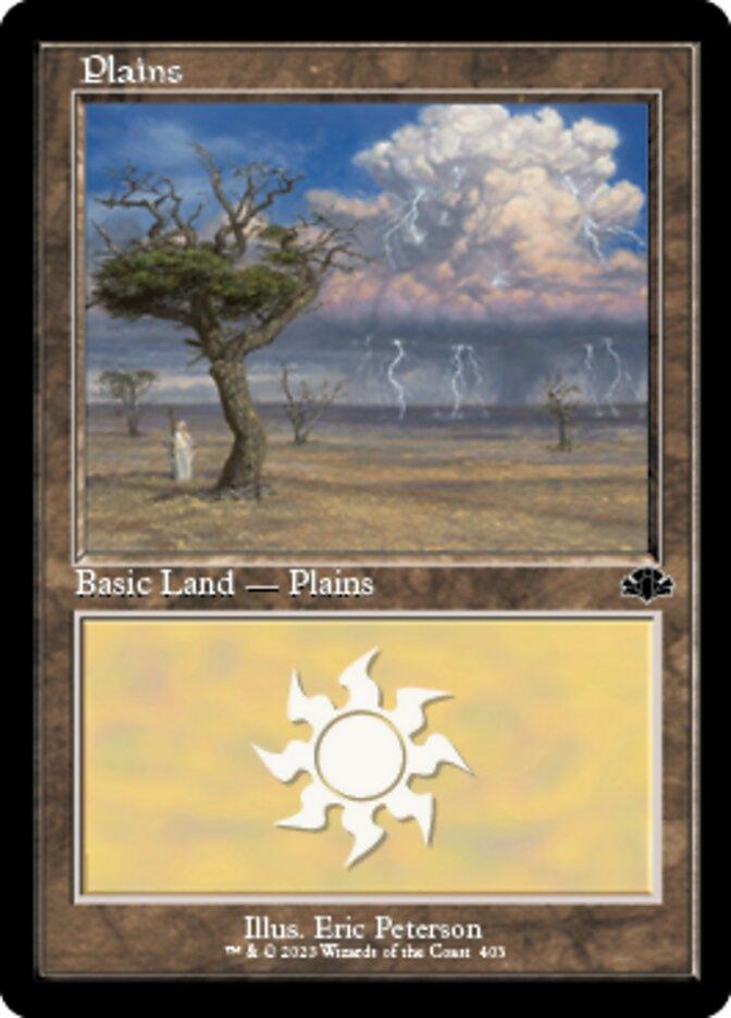 Plains (403) (Retro) [Dominaria Remastered] - La Boîte Mystère ( The Mystery Box)