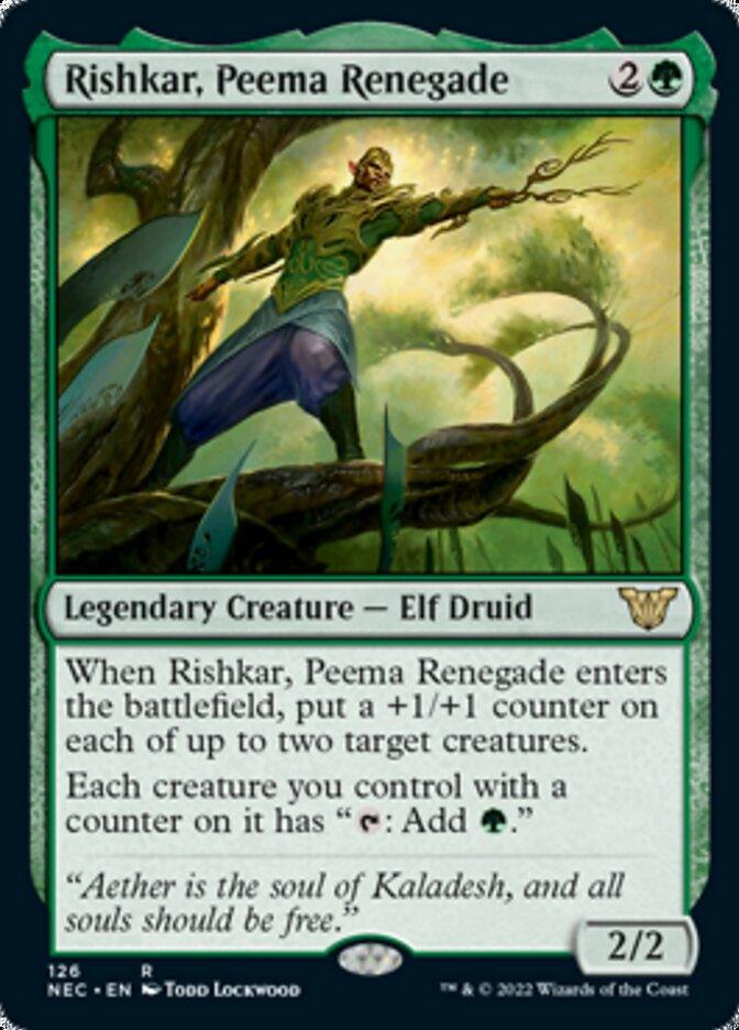 Rishkar, Peema Renegade [Kamigawa: Neon Dynasty Commander] - La Boîte Mystère ( The Mystery Box)