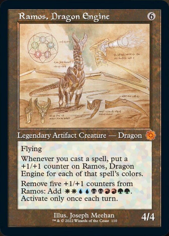 Ramos, Dragon Engine (Retro Schematic) [The Brothers' War Retro Artifacts] - La Boîte Mystère ( The Mystery Box)