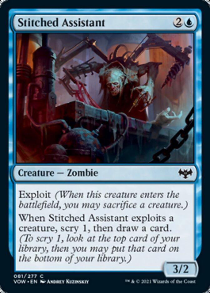 Stitched Assistant [Innistrad: Crimson Vow] - La Boîte Mystère ( The Mystery Box)