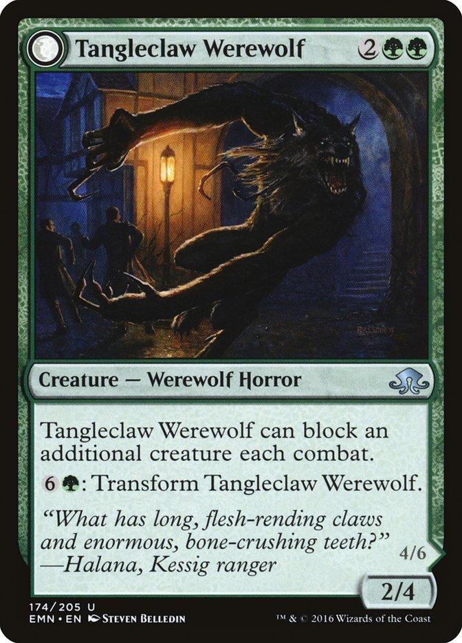 Tangleclaw Werewolf // Fibrous Entangler [Eldritch Moon] - La Boîte Mystère ( The Mystery Box)