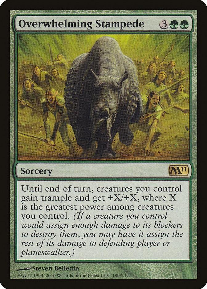 Overwhelming Stampede [Magic 2011] - La Boîte Mystère ( The Mystery Box)