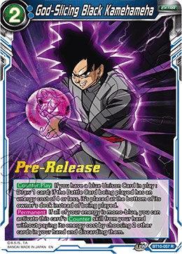 God-Slicing Black Kamehameha (BT10-057) [Rise of the Unison Warrior Prerelease Promos] - La Boîte Mystère ( The Mystery Box)