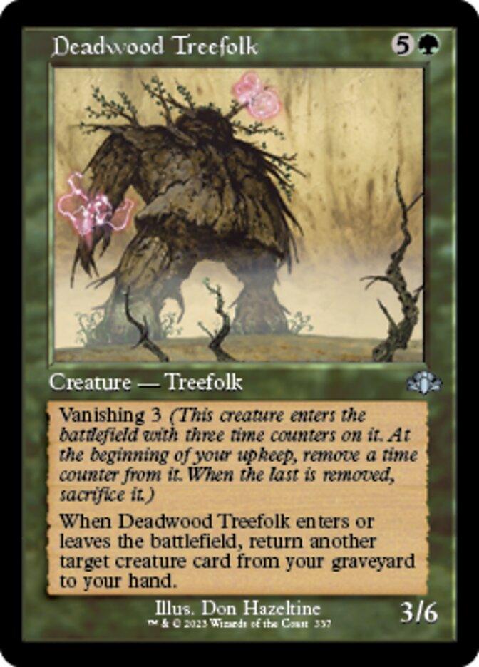 Deadwood Treefolk (Retro) [Dominaria Remastered] - La Boîte Mystère ( The Mystery Box)