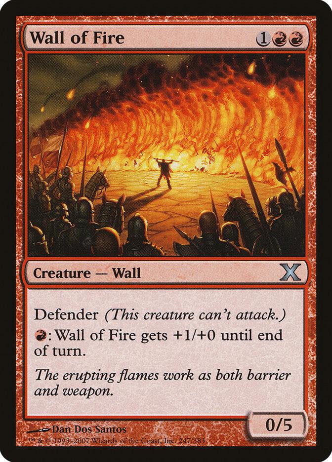 Wall of Fire [Tenth Edition] - La Boîte Mystère ( The Mystery Box)
