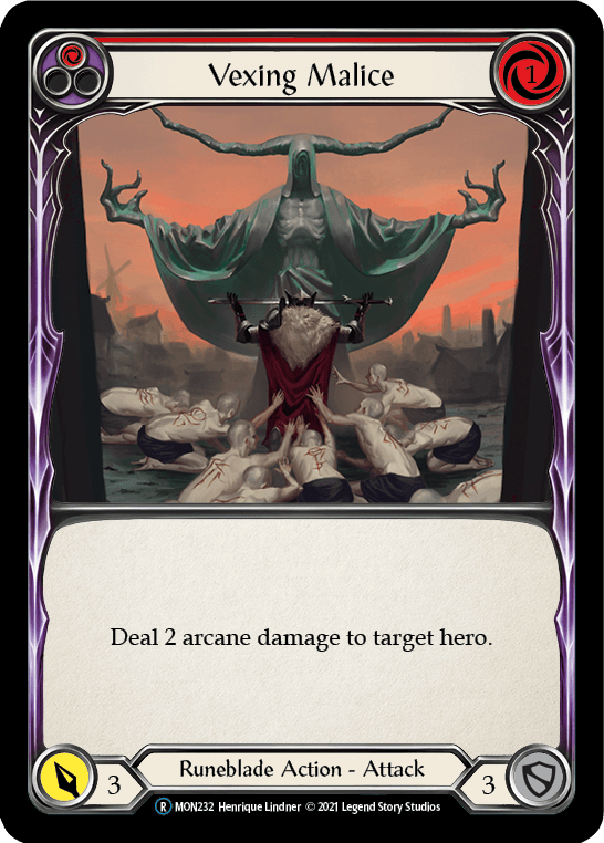 Vexing Malice (Red) [U-MON232] Unlimited Normal - La Boîte Mystère ( The Mystery Box)