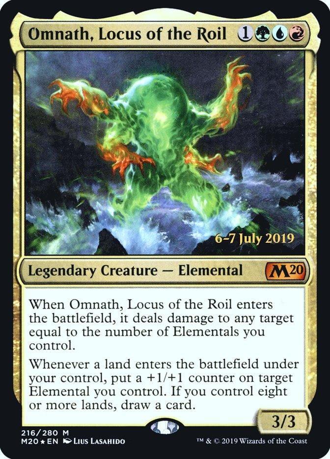 Omnath, Locus of the Roil [Core Set 2020 Prerelease Promos] - La Boîte Mystère ( The Mystery Box)