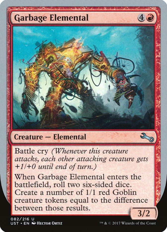 Garbage Elemental (3/2 Creature) [Unstable] - La Boîte Mystère ( The Mystery Box)