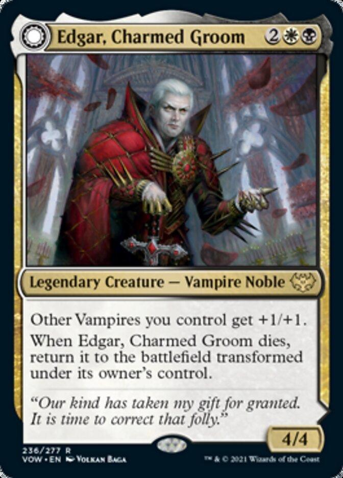 Edgar, Charmed Groom // Edgar Markov's Coffin [Innistrad: Crimson Vow] - La Boîte Mystère ( The Mystery Box)