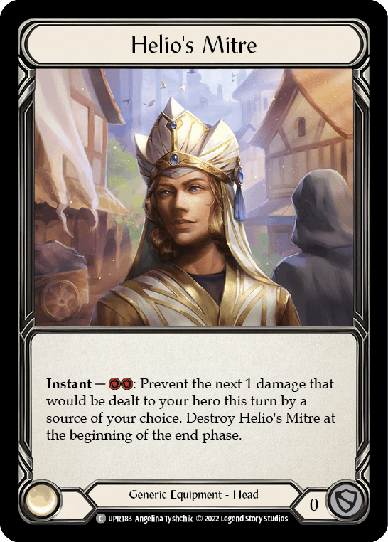 Helio's Mitre [UPR183] (Uprising) Cold Foil - La Boîte Mystère ( The Mystery Box)