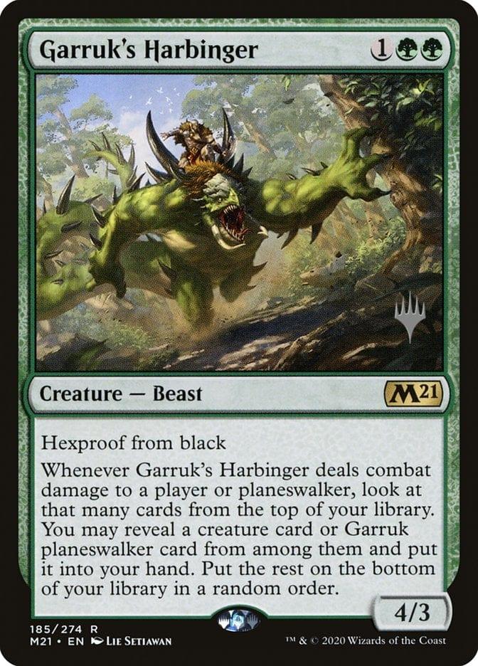 Garruk's Harbinger (Promo Pack) [Core Set 2021 Promos] - La Boîte Mystère ( The Mystery Box)