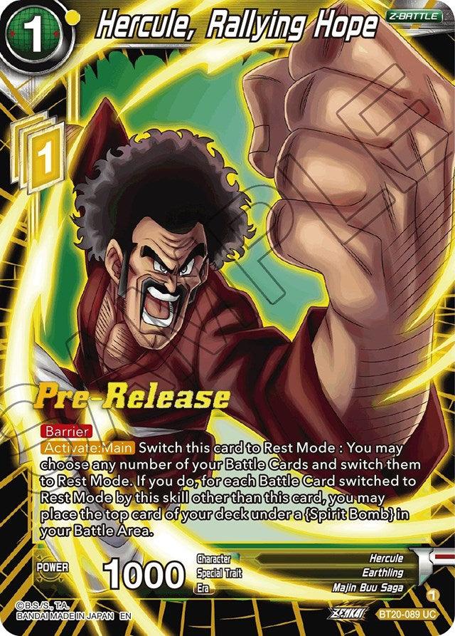 Hercule, Rallying Hope (BT20-089) [Power Absorbed Prerelease Promos] - La Boîte Mystère ( The Mystery Box)