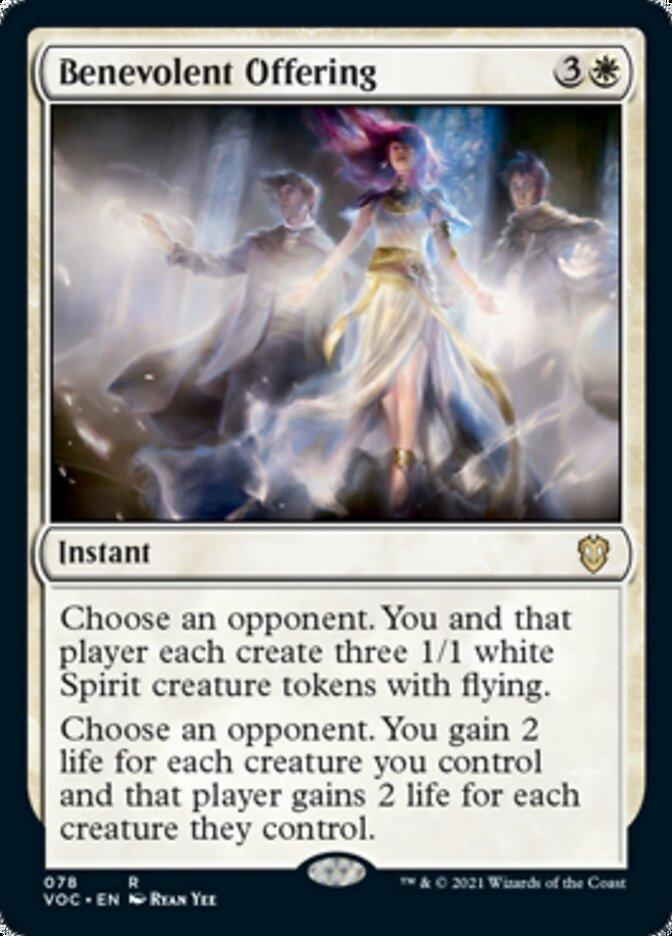 Benevolent Offering [Innistrad: Crimson Vow Commander] - La Boîte Mystère ( The Mystery Box)