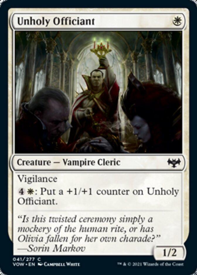 Unholy Officiant [Innistrad: Crimson Vow] - La Boîte Mystère ( The Mystery Box)
