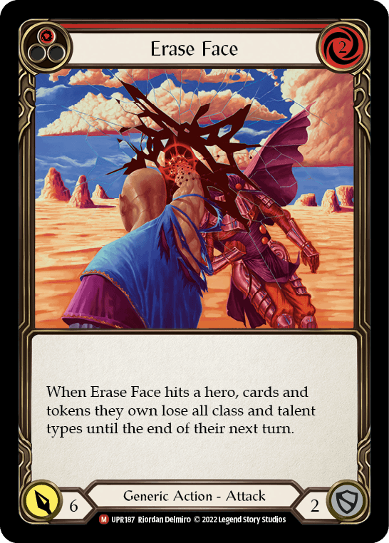 Erase Face [UPR187] (Uprising) Rainbow Foil - La Boîte Mystère ( The Mystery Box)