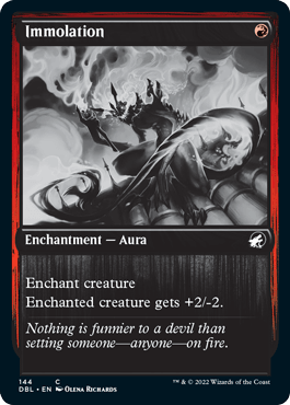 Immolation [Innistrad: Double Feature] - La Boîte Mystère ( The Mystery Box)