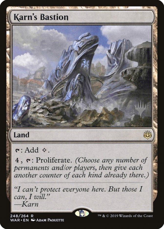 Karn's Bastion (Promo Pack) [War of the Spark Promos] - La Boîte Mystère ( The Mystery Box)