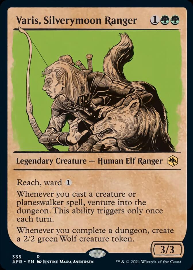 Varis, Silverymoon Ranger (Showcase) [Dungeons & Dragons: Adventures in the Forgotten Realms] - La Boîte Mystère ( The Mystery Box)