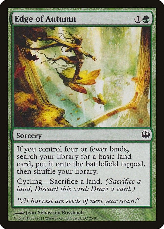 Edge of Autumn [Duel Decks: Knights vs. Dragons] - La Boîte Mystère ( The Mystery Box)