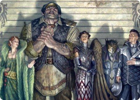Rogues' Gallery Art Card [Streets of New Capenna Art Series] - La Boîte Mystère ( The Mystery Box)