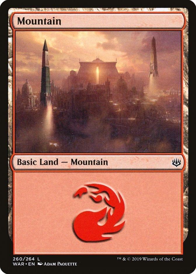 Mountain (260) [War of the Spark] - La Boîte Mystère ( The Mystery Box)