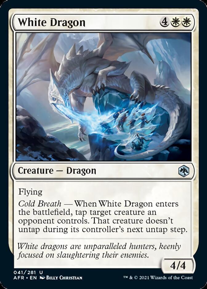 White Dragon [Dungeons & Dragons: Adventures in the Forgotten Realms] - La Boîte Mystère ( The Mystery Box)