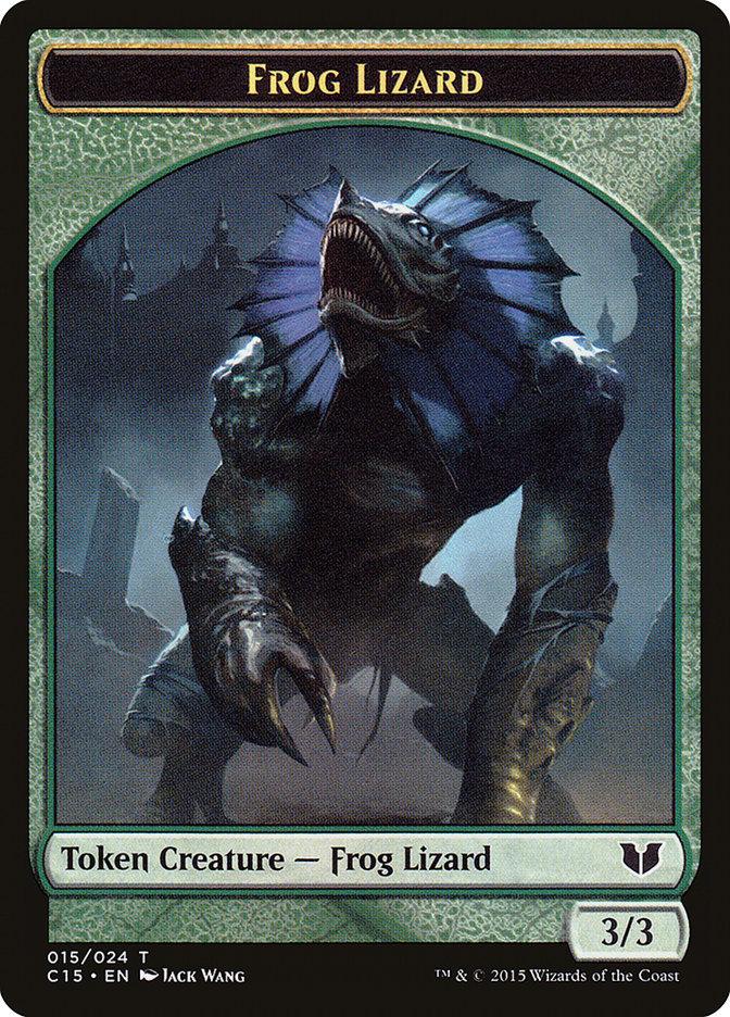 Frog Lizard // Germ Double-Sided Token [Commander 2015 Tokens] - La Boîte Mystère ( The Mystery Box)