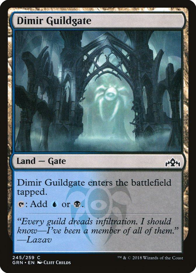 Dimir Guildgate (245/259) [Guilds of Ravnica] - La Boîte Mystère ( The Mystery Box)