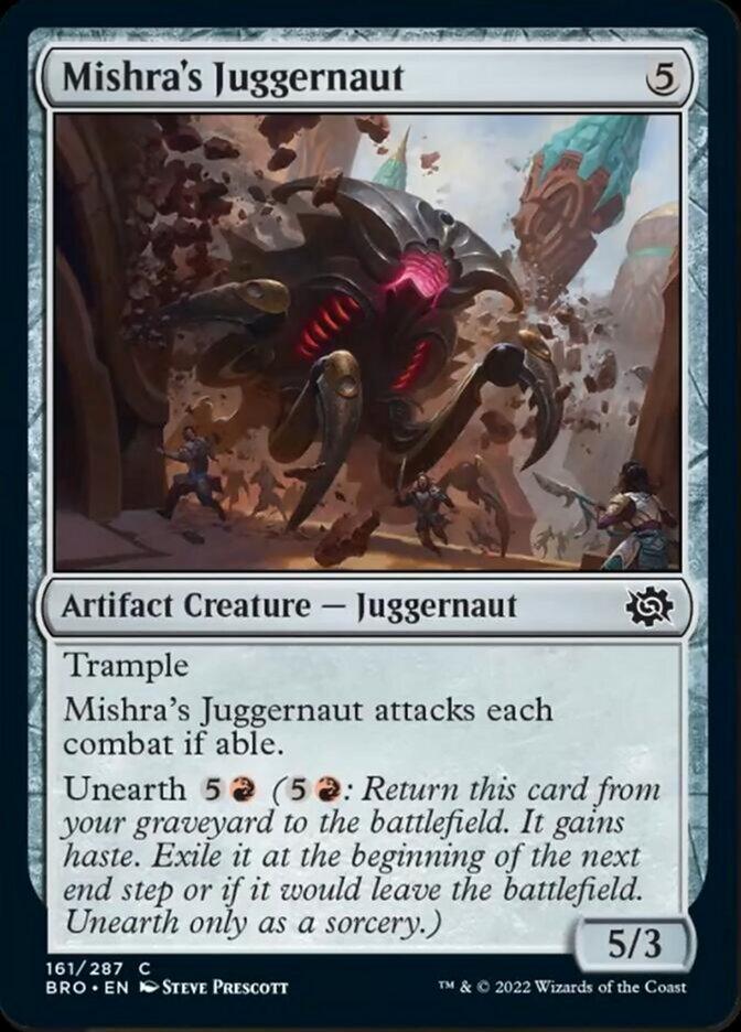 Mishra's Juggernaut [The Brothers' War] - La Boîte Mystère ( The Mystery Box)