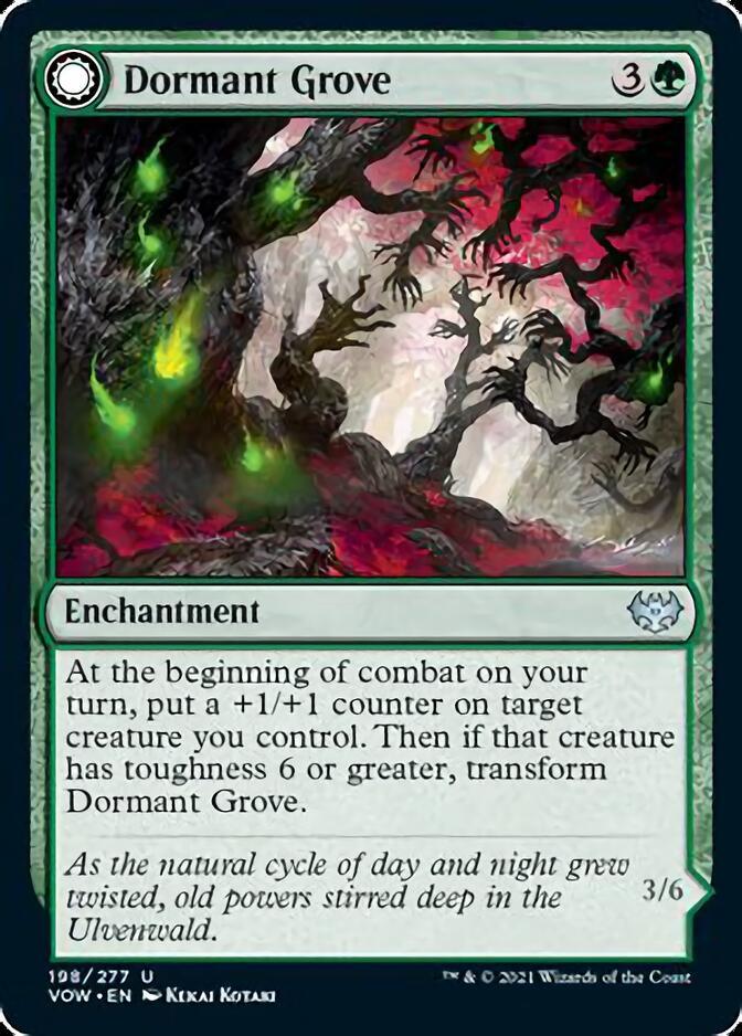 Dormant Grove // Gnarled Grovestrider [Innistrad: Crimson Vow] - La Boîte Mystère ( The Mystery Box)