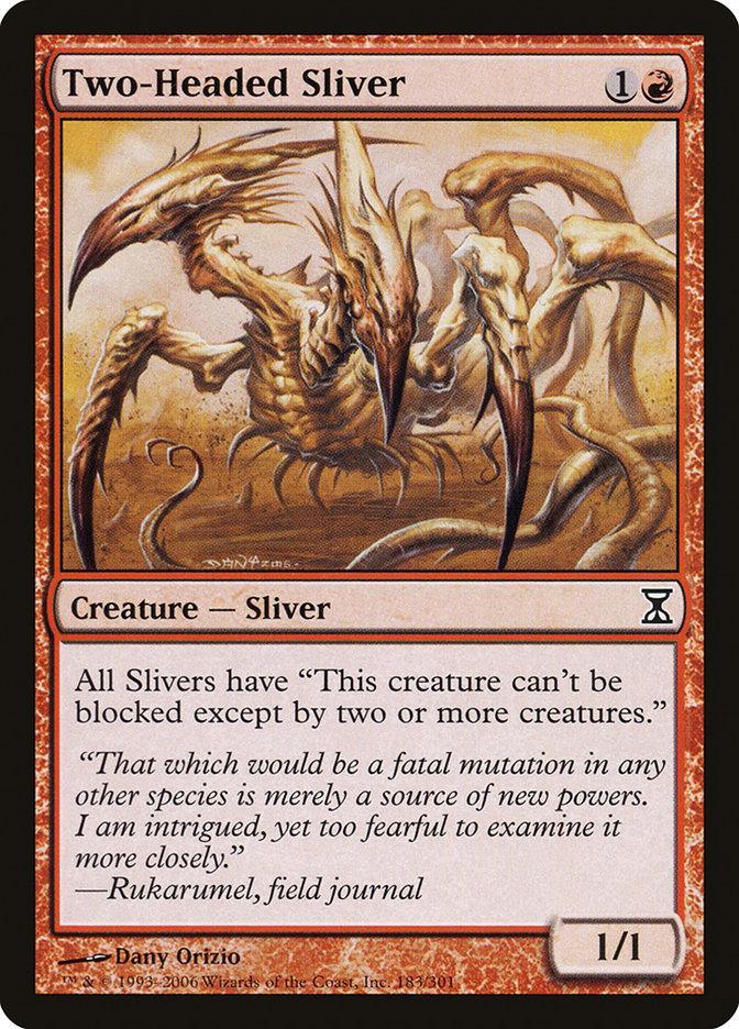Two-Headed Sliver [Time Spiral] - La Boîte Mystère ( The Mystery Box)